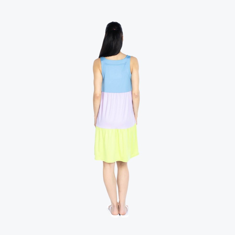 Apparel Lug | Flare Colorblock Dress