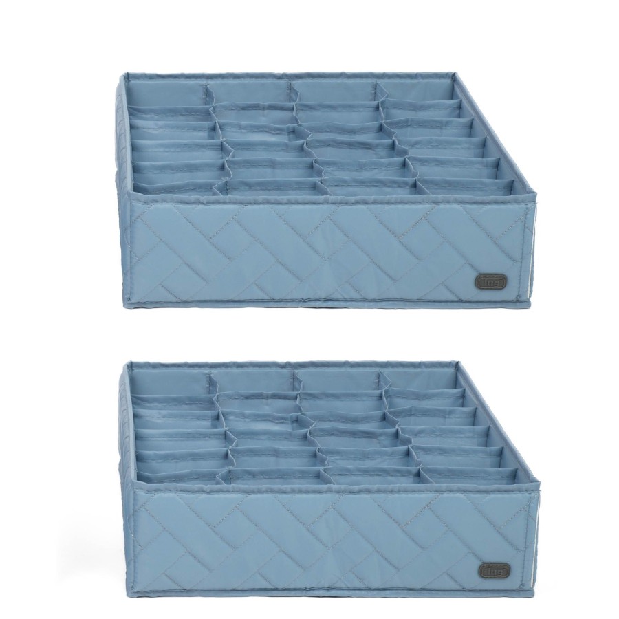 Accessories Lug | Trolley 2Pc 24 Pocket Drawer Organizers