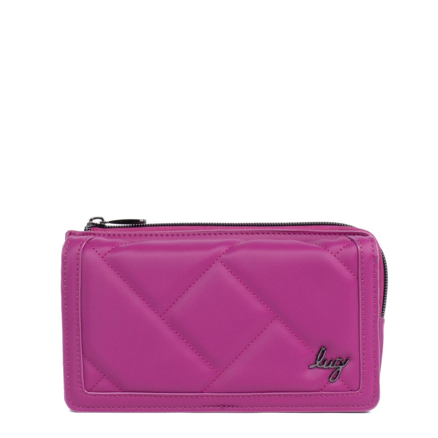 Bags Lug | Surrey Satin Luxe Vl Rfid Wallet