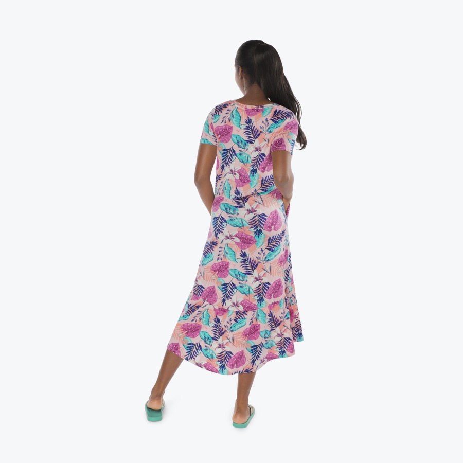 Apparel Lug | Swing High Low Maxi Dress