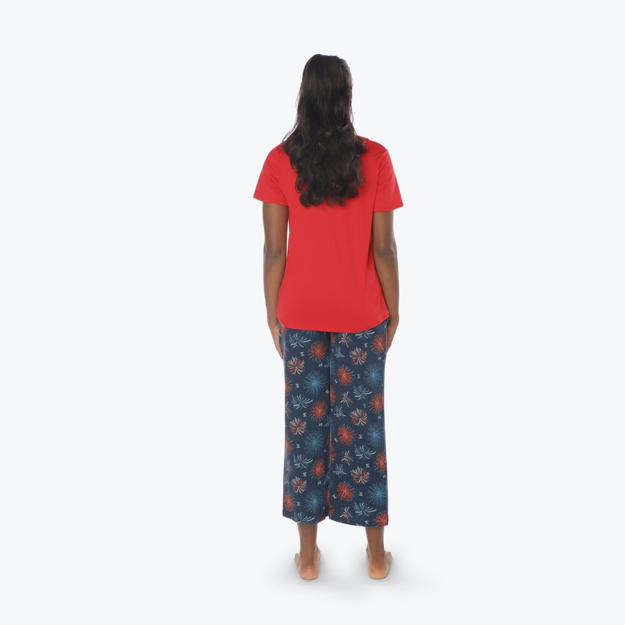 Apparel Lug | Boomerang Relaxed Tee & Cropped Pants Set