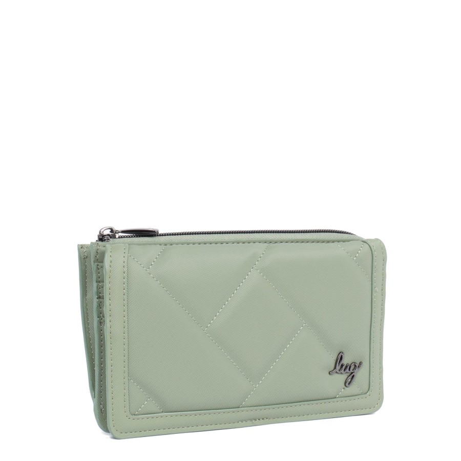 Accessories Lug | Surrey Satin Luxe Vl Rfid Wallet